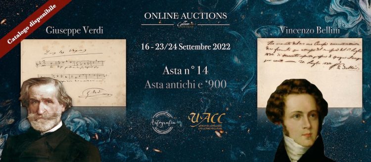 Asta Galileum Auctions Autografi